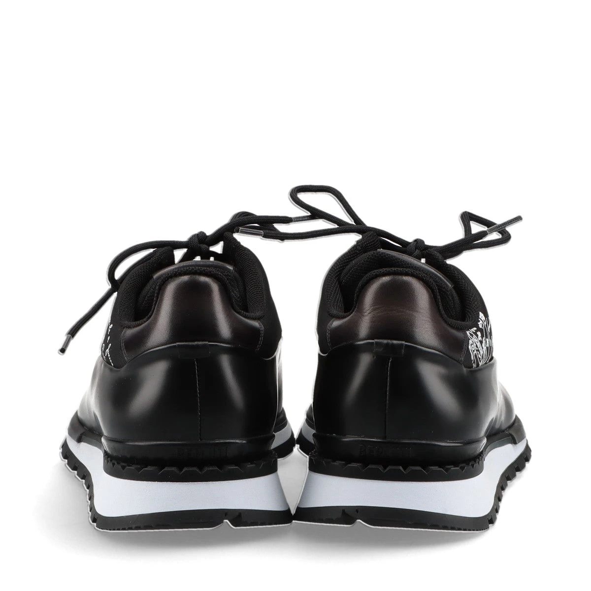 ベルルッティ レザー×ファブリック スニーカー 5 1/2 ユニセックス