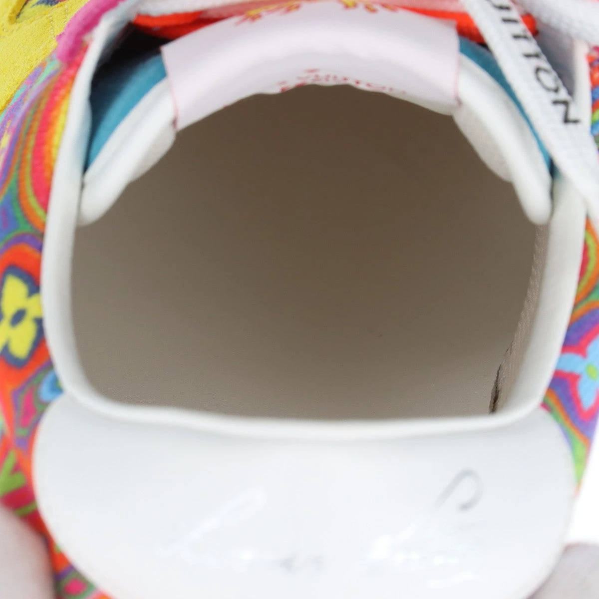 ヴィトン LVオリライン 20年 スエード×キャンバス スニーカー 6 メンズ