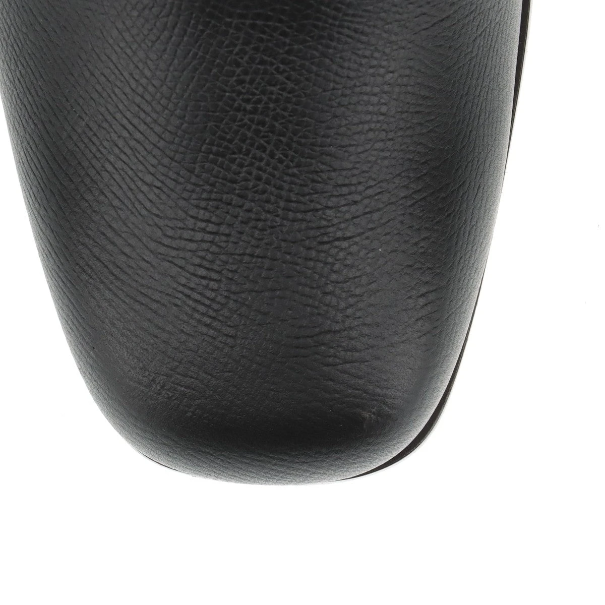 ▲美品 エルメス フラトゥーズ レザー ステッチ ショートブーツ ブラック エルメス フラトゥーズ レザー ステッチ ショートブーツ