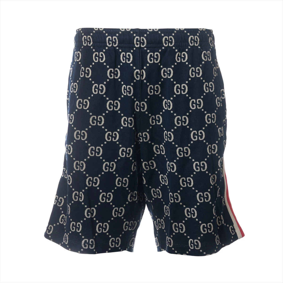 GUCCI グッチ パンツ（その他） 黒(ラメ) 40(M位) 4103625Y0061 楽天市場】GUCCI(グッチ) サイズ:7ー48 GGロゴ 総柄 シングル