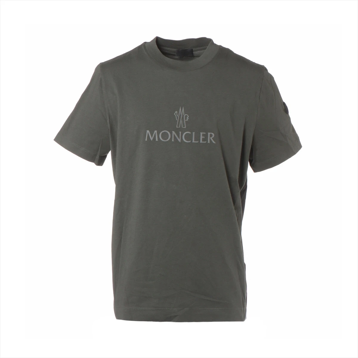 モンクレール コットン Tシャツ M メンズ カーキ I10918C00009