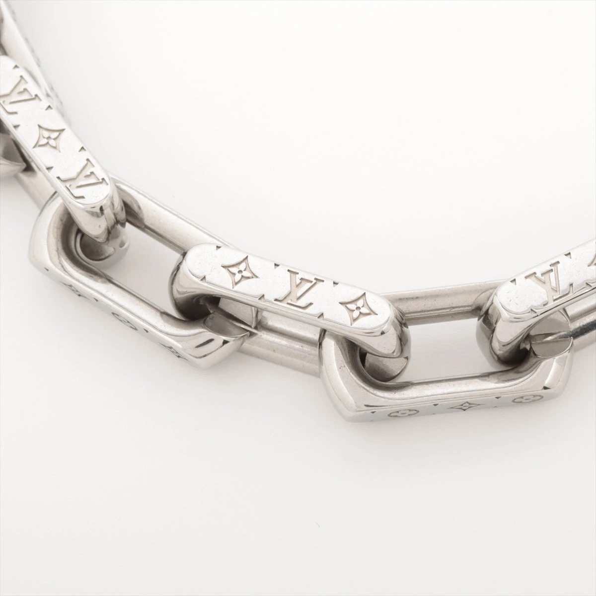 ルイ・ヴィトン チェーン モノグラム ブレスレット メンズ M00309 中古】 ルイ・ヴィトン ブレスレット・モノグラムチェーン