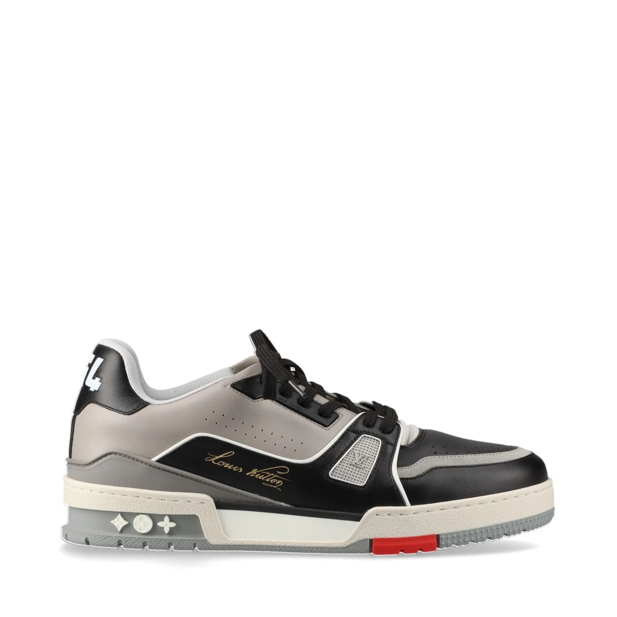 ヴィトン LVトレイナーライン 19年 レザー スニーカー UK6 メンズ