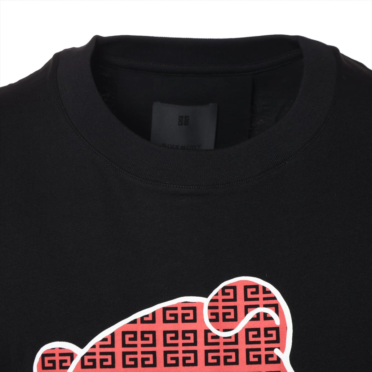 ジバンシィ×アンダーカバー 4G コットン Tシャツ S メンズ ブラック 