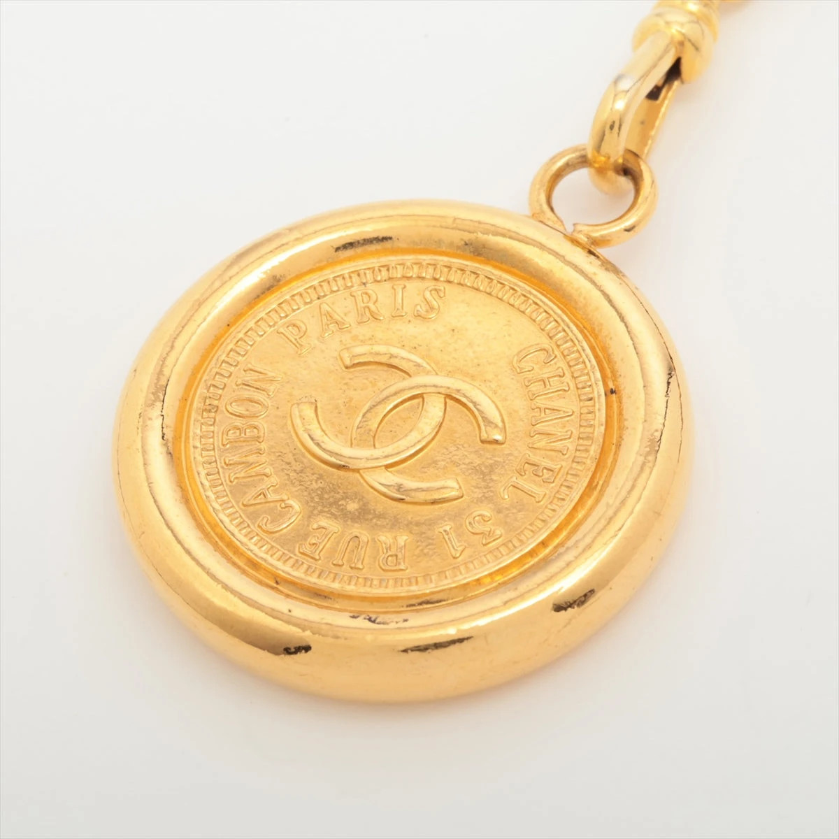 CHANEL 31 RUE CAMBON チェーンベルト GP×レザー シャネル 31 RUE CAMBON ル・カンボン チェーンベルト GP