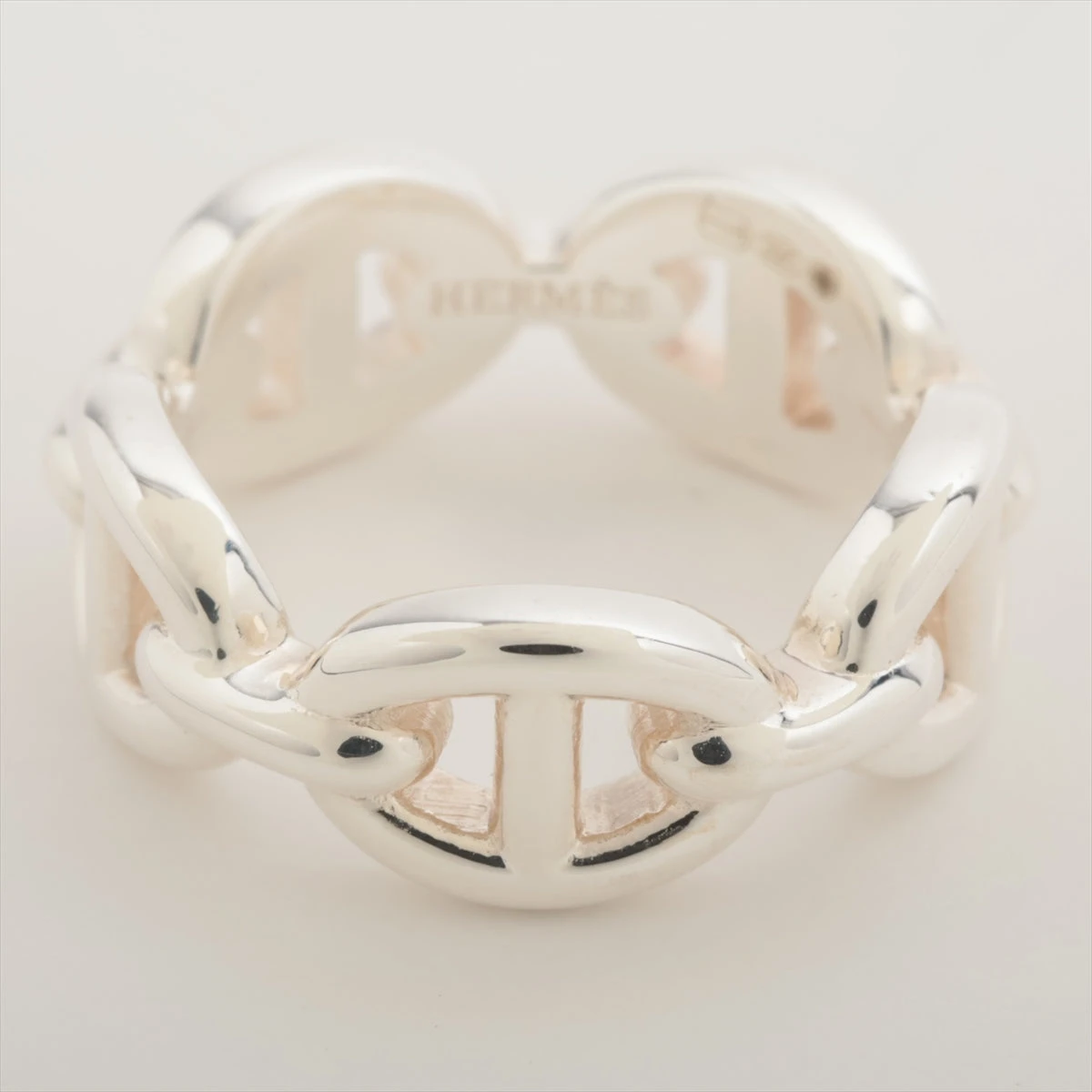 エルメス シェーヌダンクル リング 48 925 5.6g シルバー AP078431  