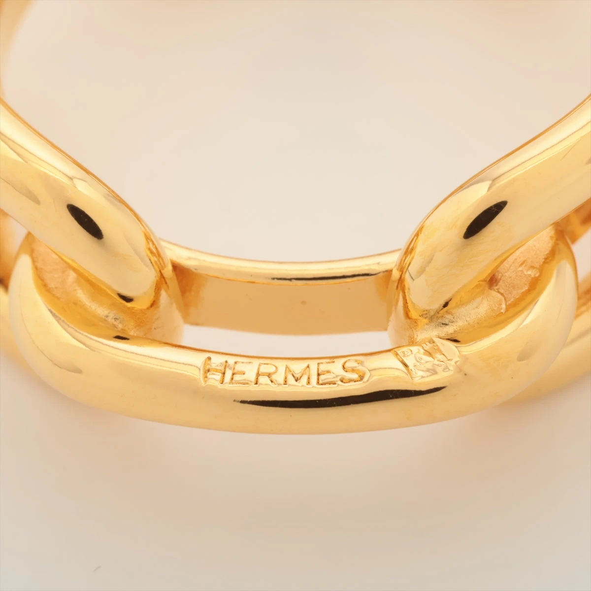 エルメスHermès ルカデ シェーヌダンクル 　スカーフリング GP ゴールド エルメス ルカデ シェーヌダンクル スカーフリング GP ゴールド