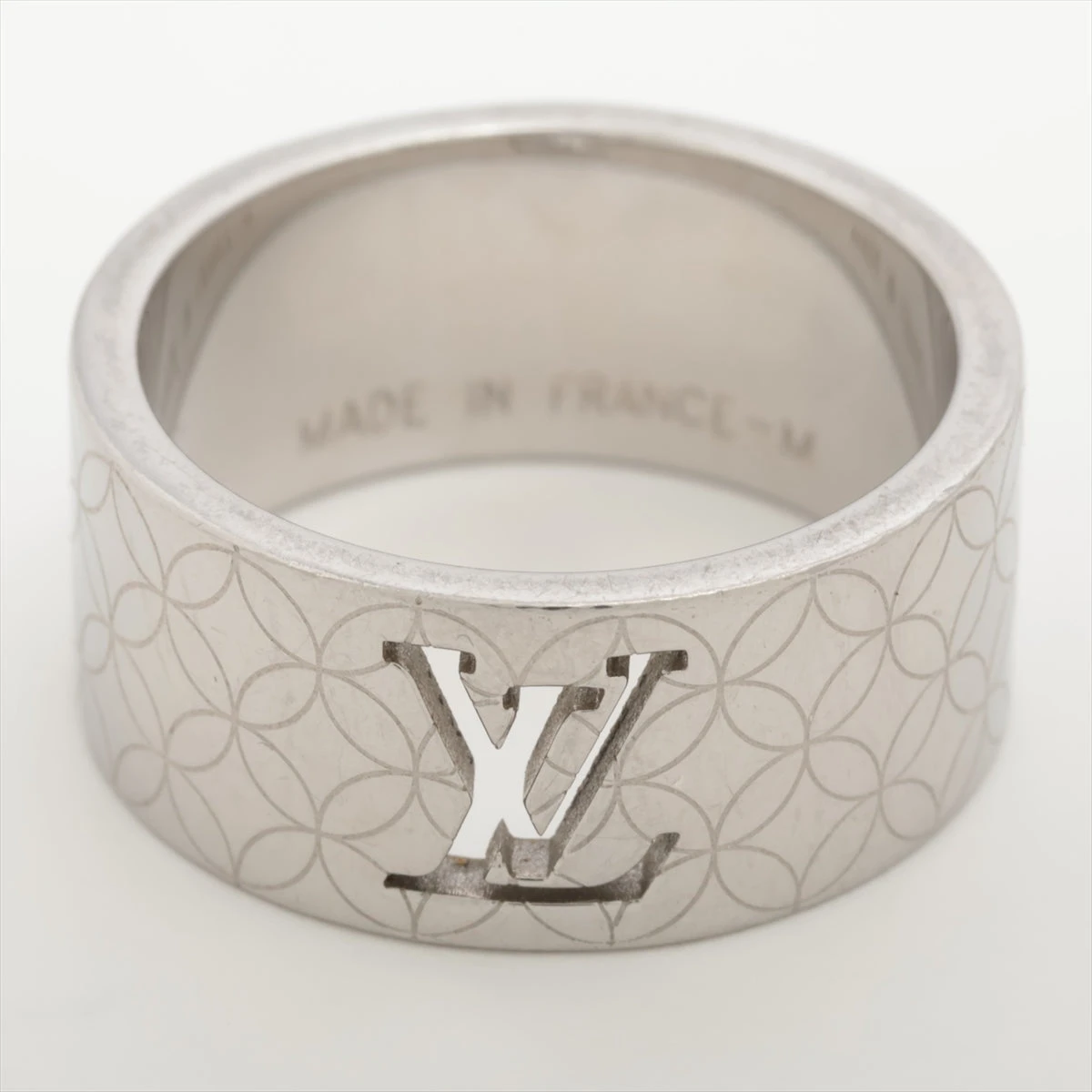 ルイヴィトン バーグ シャンゼリゼ リング 指輪 S 約16号　シルバー LOUIS VUITTON - 未使用級 15号 ルイヴィトン バーグ
