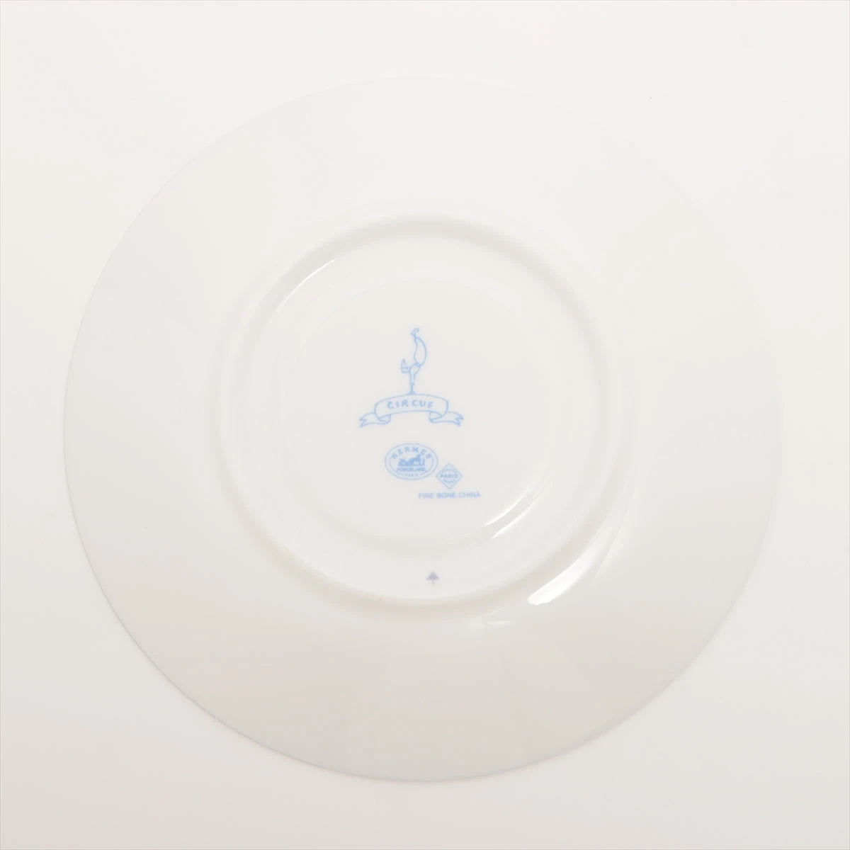 エルメス サーカス カップ&ソーサー 陶器 イエロー×ブルー A2947722