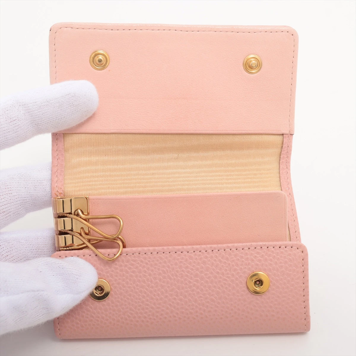 MUNAKATA様　CHANEL  キーケース　マトラッセ  ピンク　ココマーク CHANEL (直営買付)シャネル 2022AW キーケース コインケース