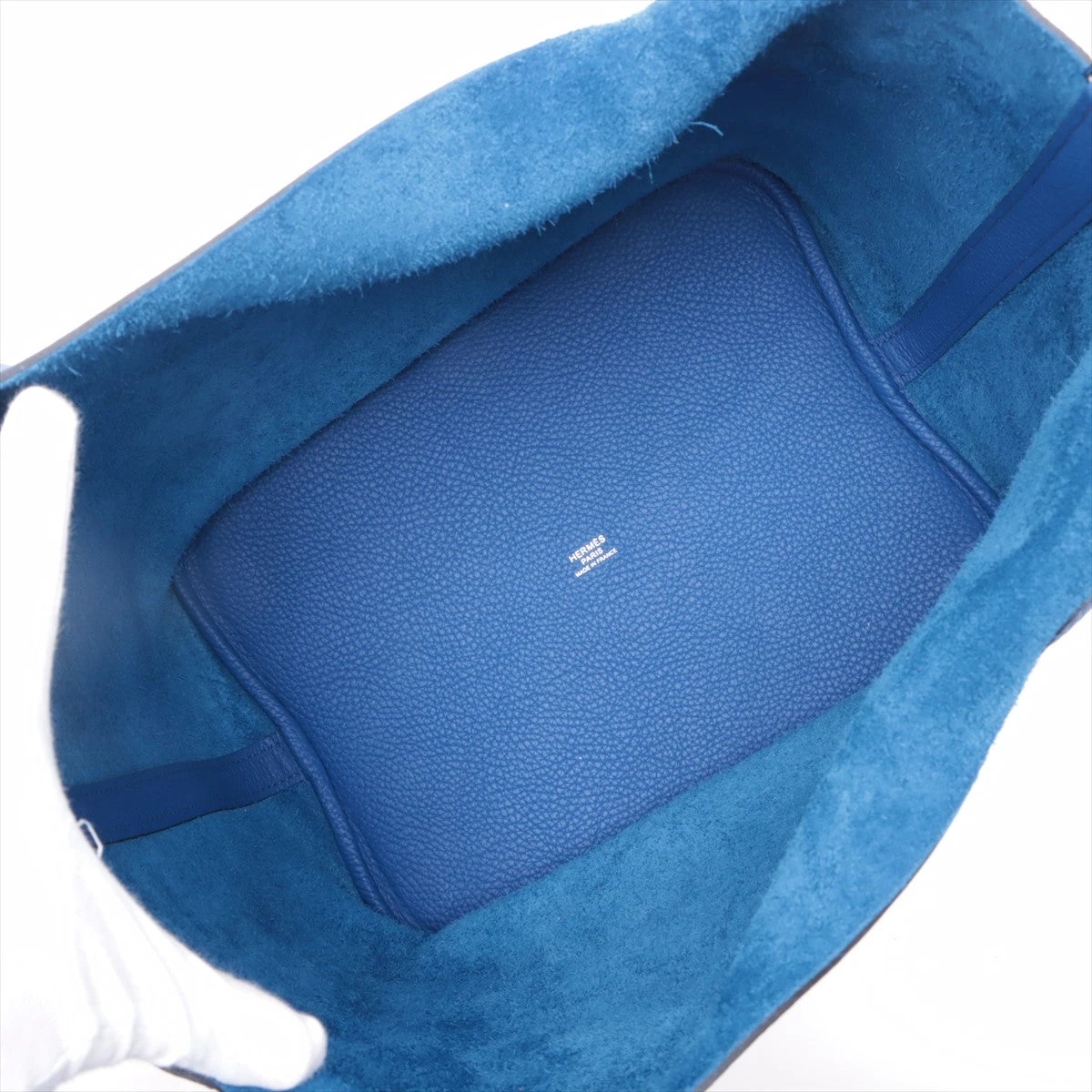 エルメス ピコタンロック26 GM トリヨンクレマンス ブルー