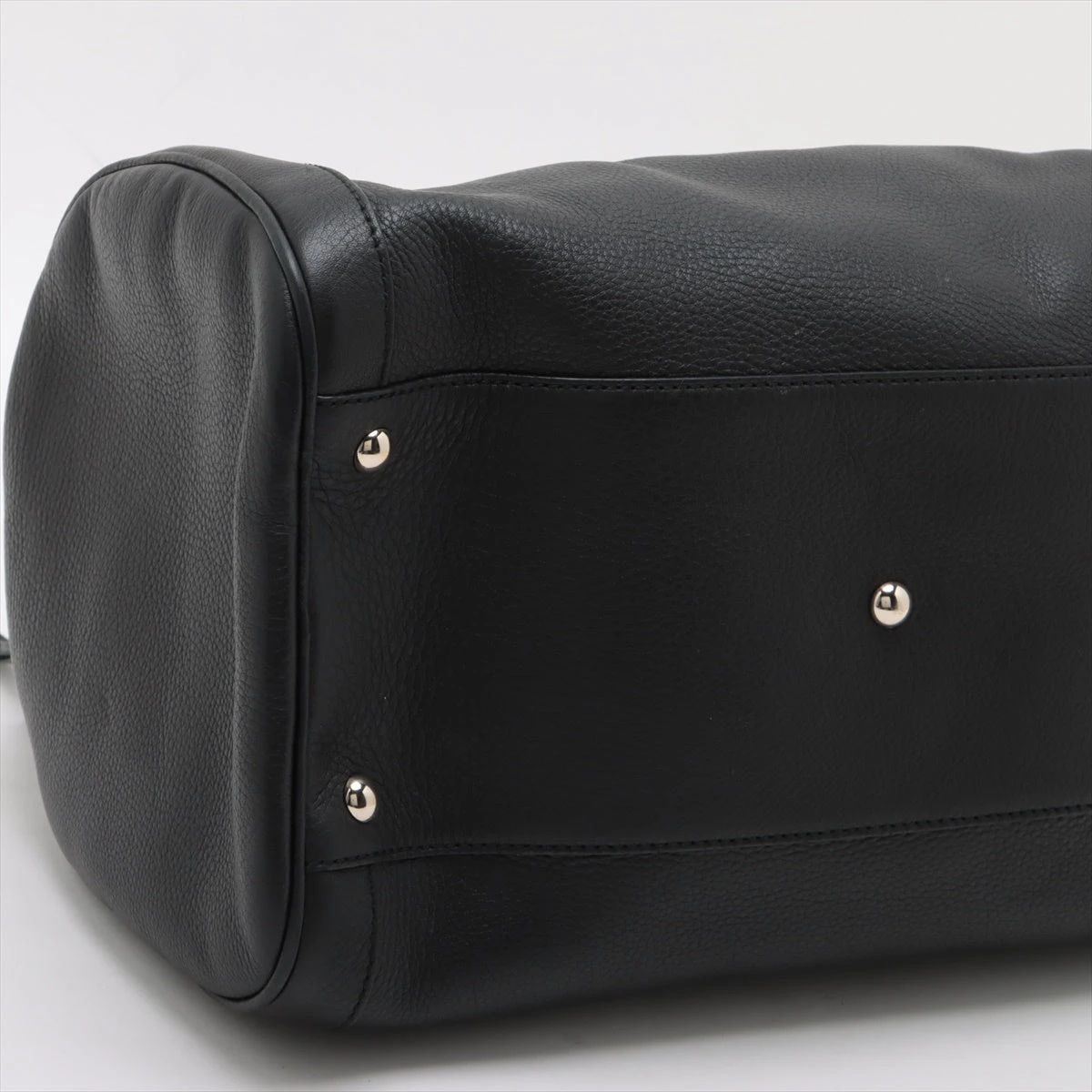 グッチ ソーホー レザー ボストンバッグ ブラック 282302