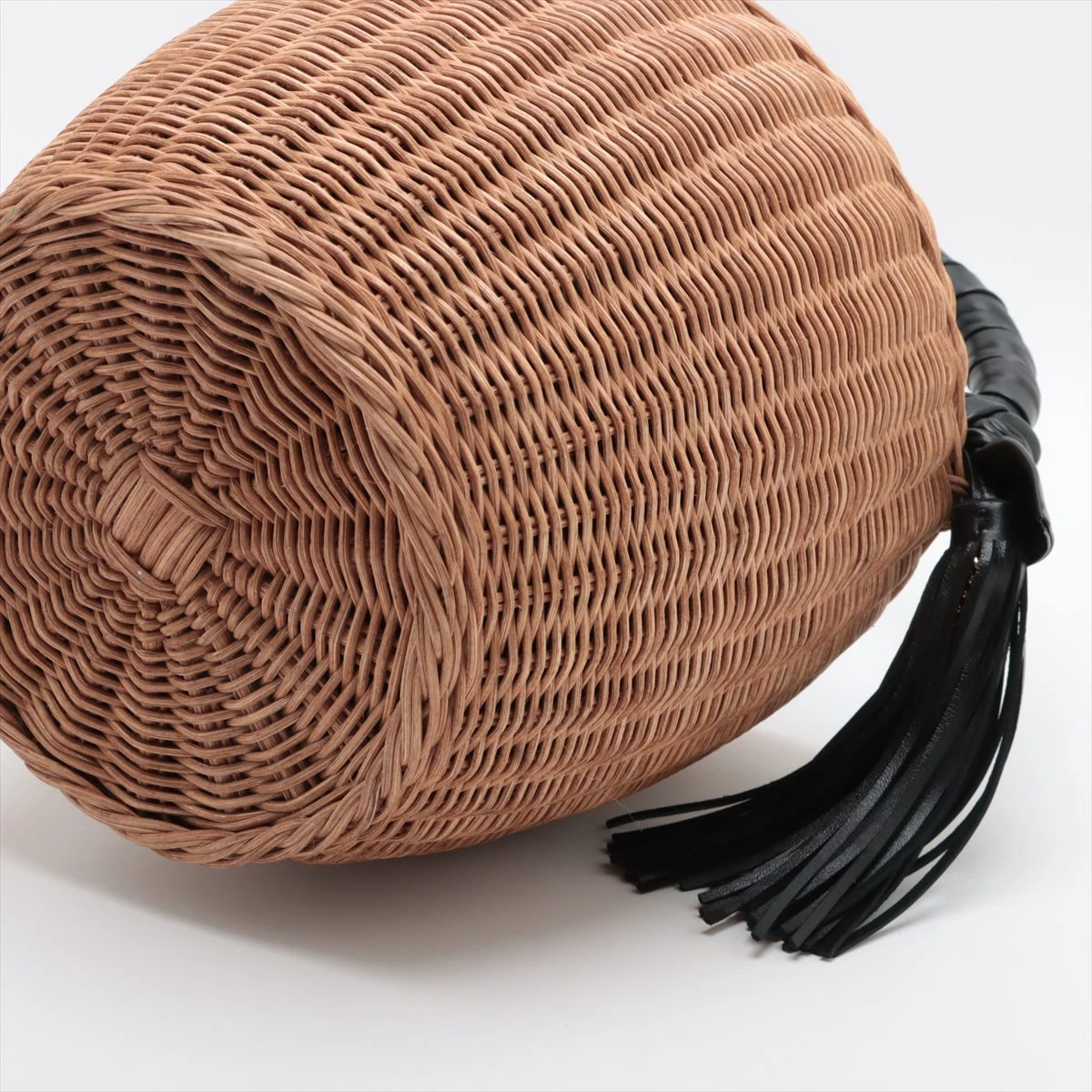 SAINT LAURENT ラタンとレザーのかごバッグ SAINT LAURENT ラタンとレザーのかごバッグ