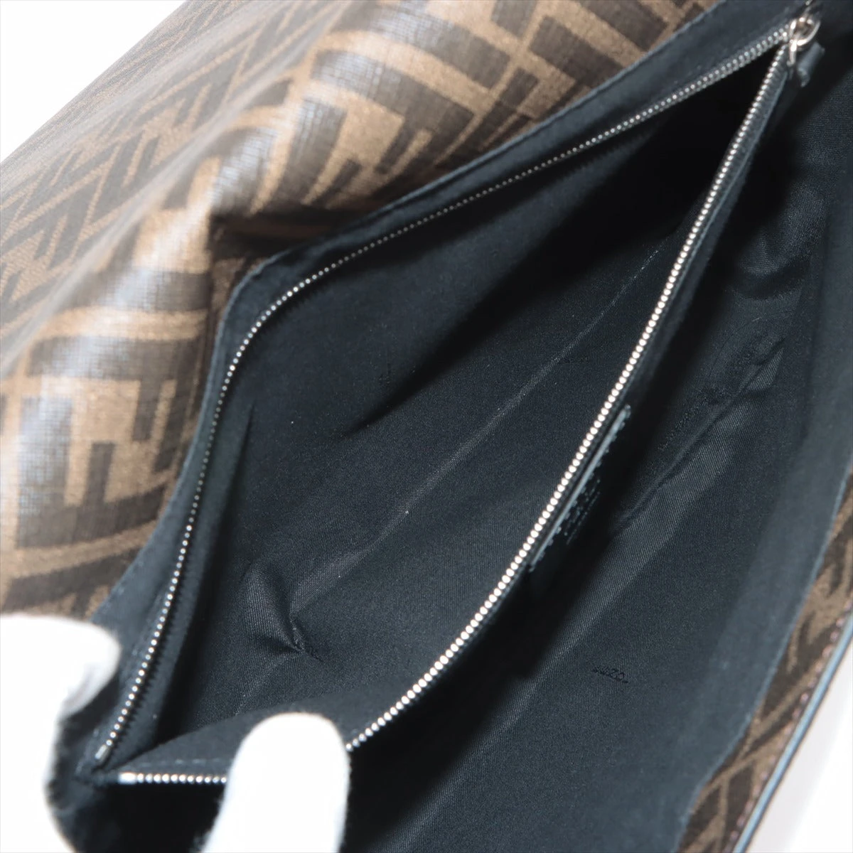 FENDI フェンディ　ショルダーバッグ　ズッカ柄　PVC レザー 2025年最新】Yahoo!オークション -フェンディ ズッカ バッグの