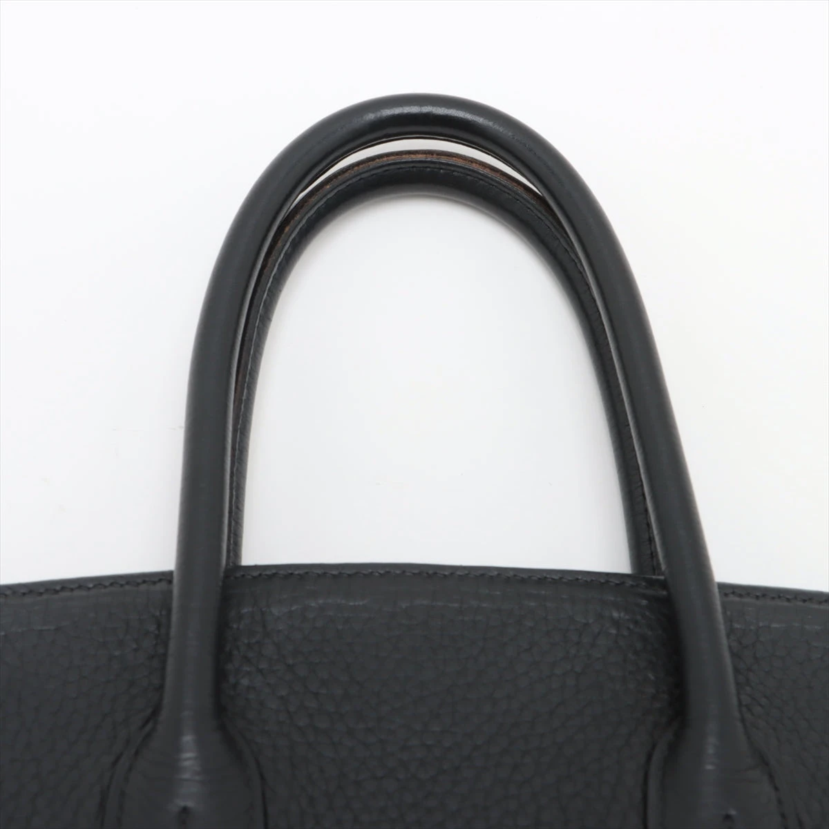 エルメス バーキン35 トリヨンクレマンス ブラック シルバー金具 □H 