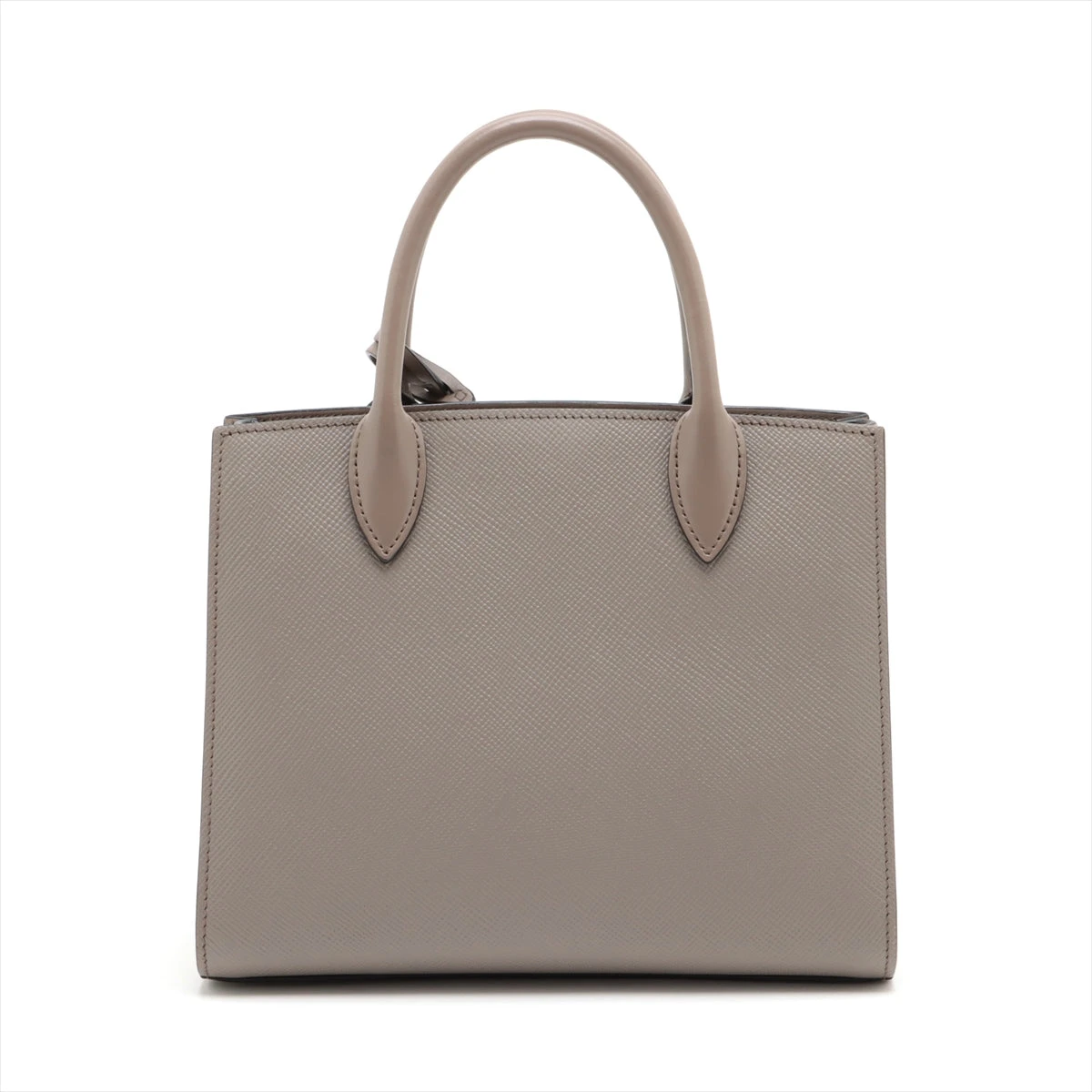 PRADA サフィアーノレザー ハンドバッグ グレージュ プラダ サフィアーノ レザー 2WAYハンドバッグ グレージュ