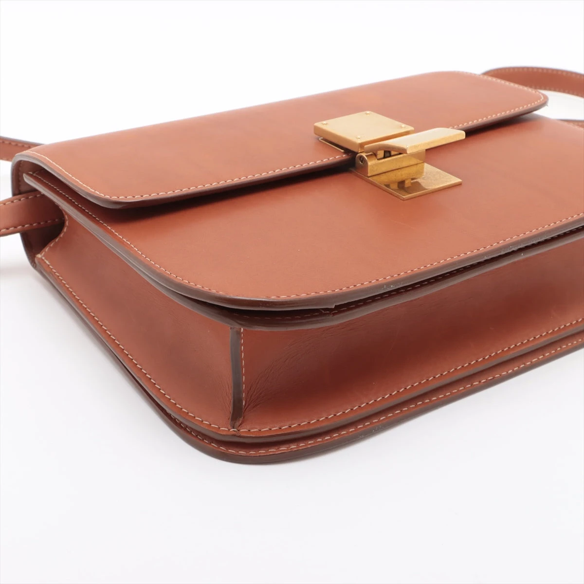 CELINE(セリーヌ) ティーン トリオンフ バッグ ナチュラルカーフ