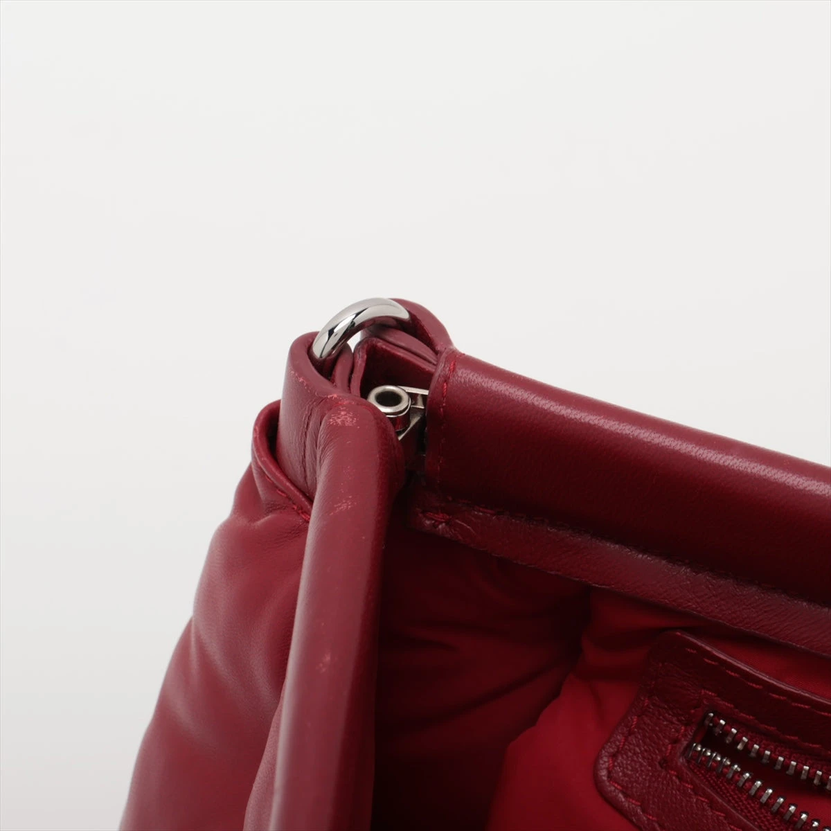 メゾンマルジェラ グラムスラム レザー チェーンショルダーバッグ