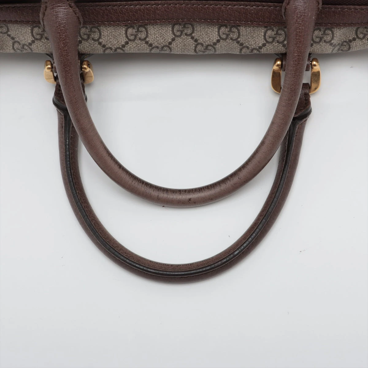 【GUCCI】GGスプリーム 2WAYボストンバッグ ブラウン グッチ GUCCI GGキャンバス GGスプリーム 2WAYボストンバッグ