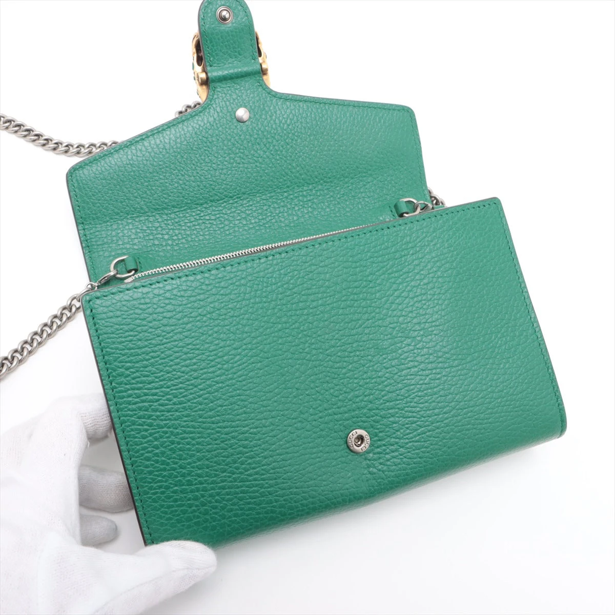 【格安出品】ほぼ新品　グッチGGデュオニソス チェーンショルダーバッグ Gucci 保存袋付き グッチ デュオニソス GG チェーンショルダー