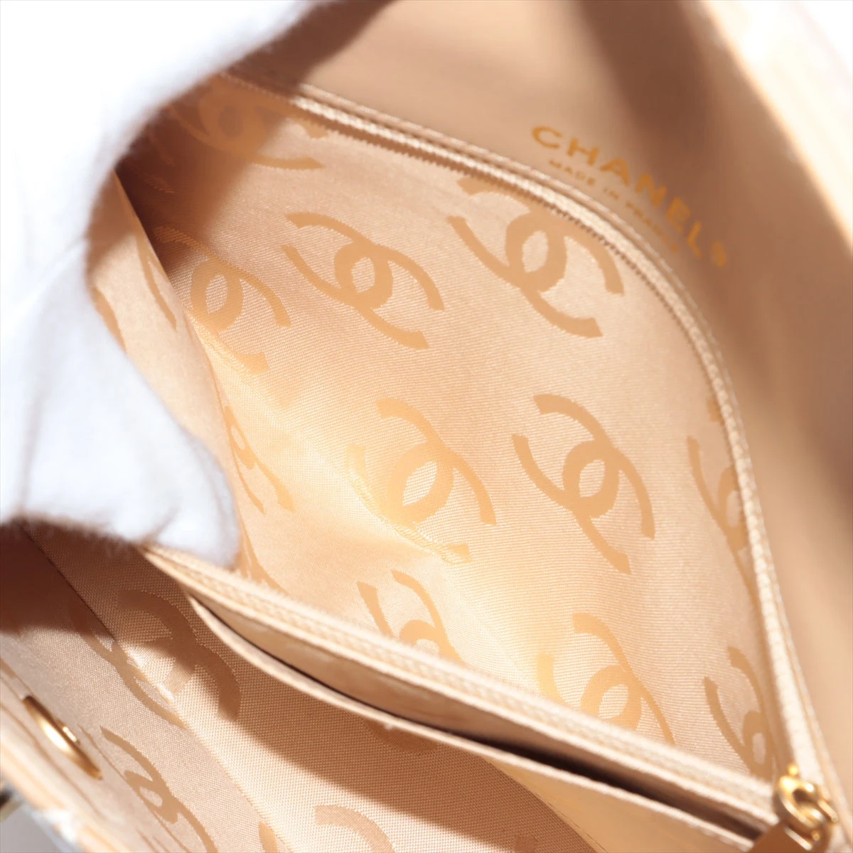 ☆正規美品☆シャネル　ワイルドステッチ　ゴールド　フラップワレット♪ CHANEL（シャネル） ワイルドステッチ トートバッグ レザー A14693