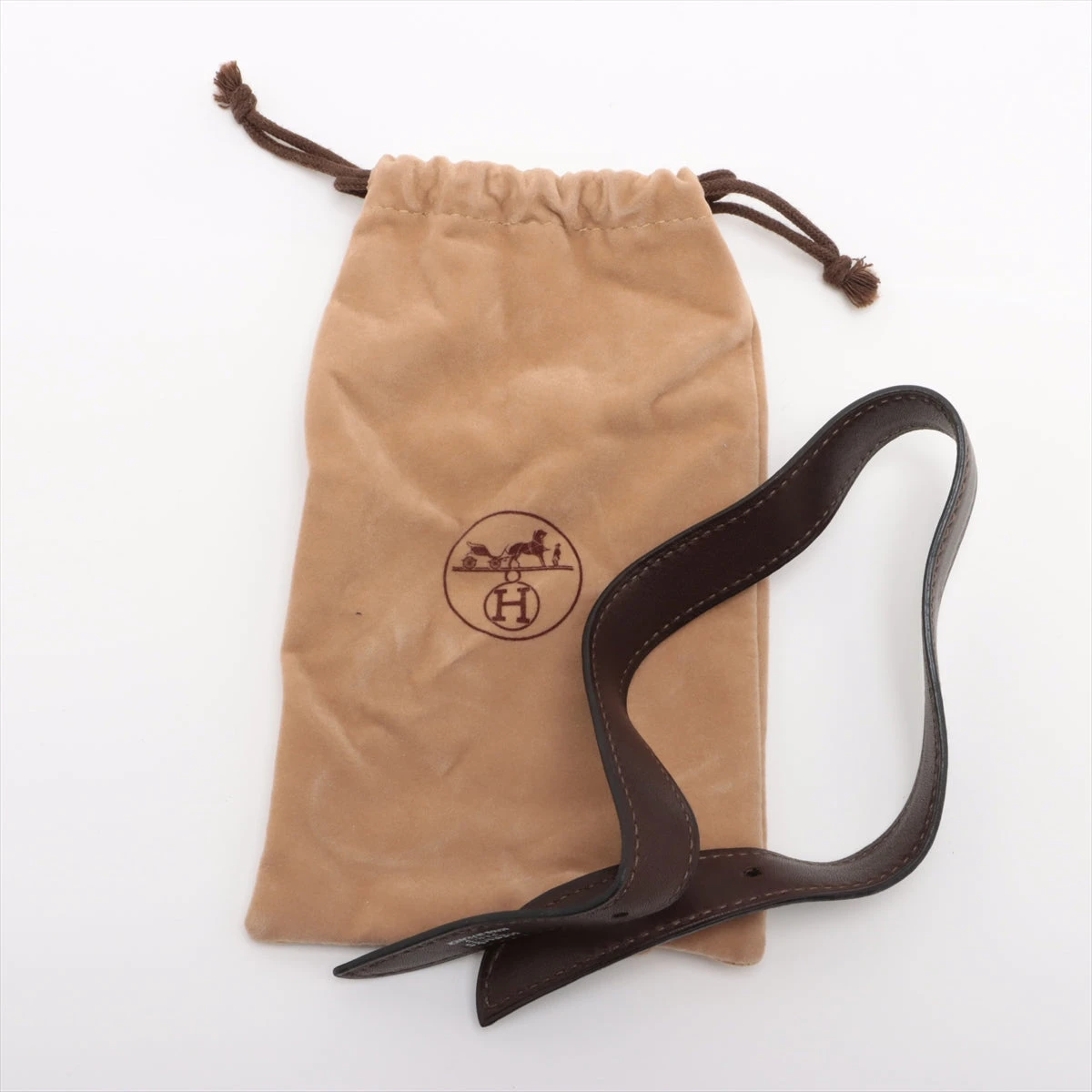 ★SALE【6ad3799】エルメス ショルダーバッグ マサイPM エヴァーグレイン ハバナ ゴールド金具 □H刻印【中古】レディース エルメス マサイPM エヴァーグレイン ハバナ シルバー金具 □E:2001年