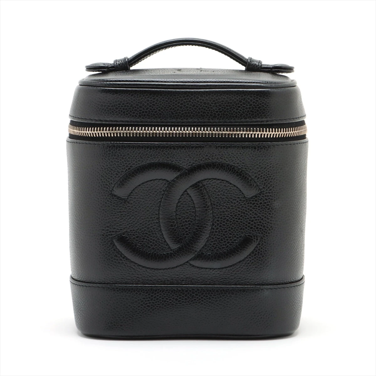 ✨極美品✨シャネル ココマーク キャビアスキン バニティ バッグ シャネル ココマーク キャビアスキン バニティバッグ ブラック