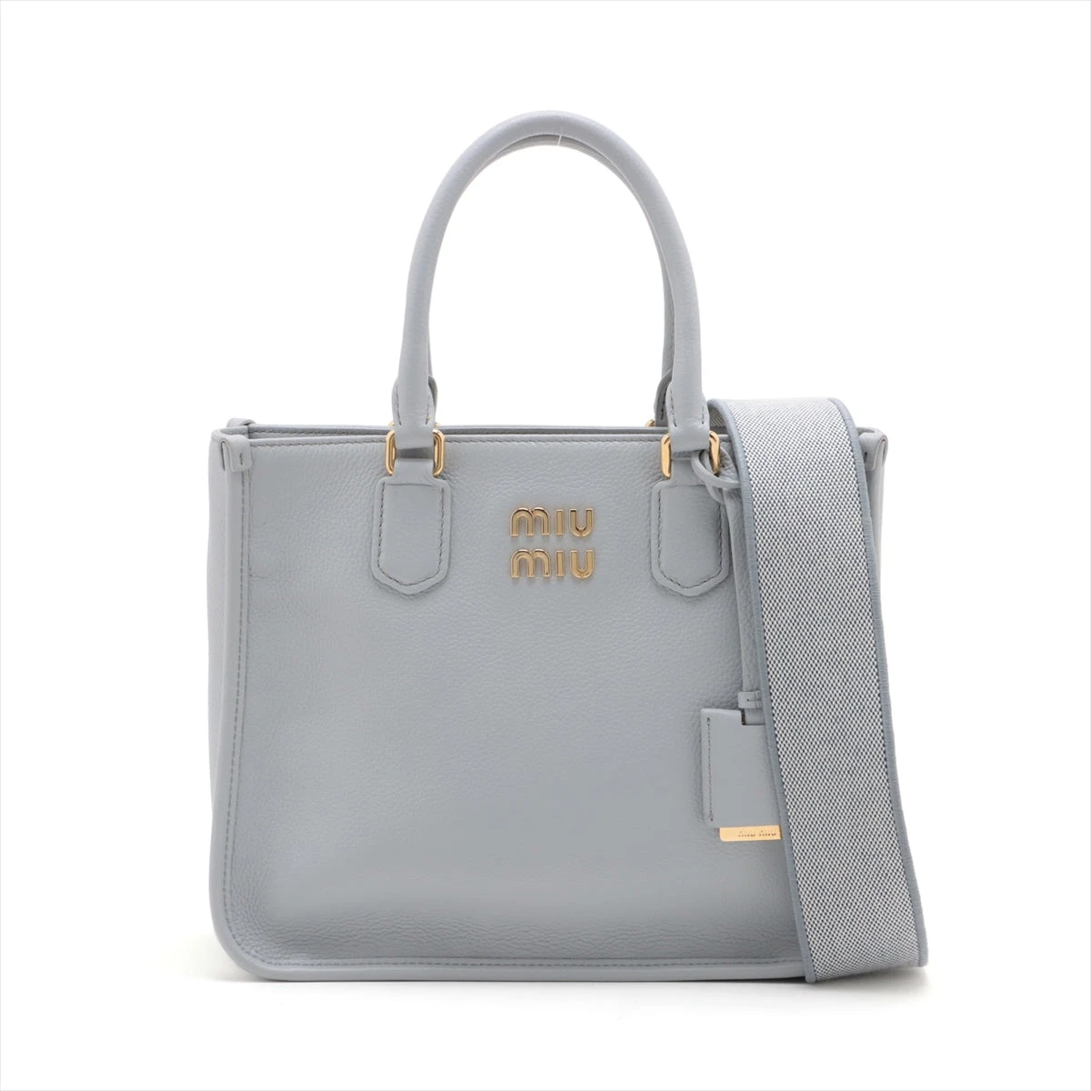ミュウミュウ　ハンドバッグ　ヴィッテロ MIUMIU ミュウミュウ ヴィッテロ シャイン 2WAY ハンドバッグ