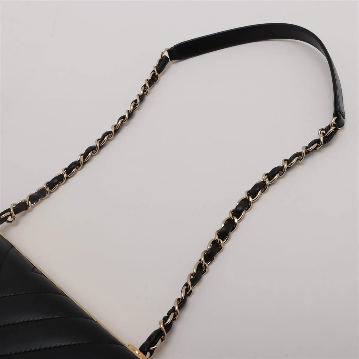 シャネル CHANEL ツイード柄 CC ココマーク 22A チェーン ヘア