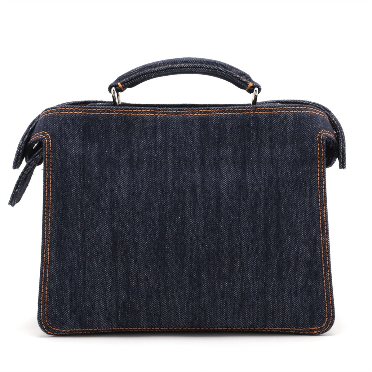 FENDI デニム　ピーカブー　アイシーユー　スモール　ハンドバッグ　2way フェンディ ピーカブー アイシーユー スモール デニム 2WAY