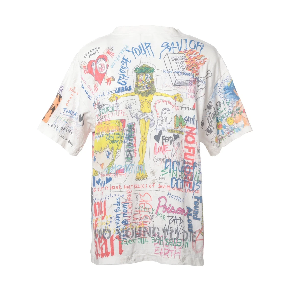 セントマイケル×村上隆 21AW コットン Tシャツ XL メンズ