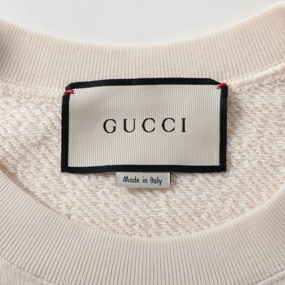 希少 オールドグッチ gucci (42) トレーナー インターロッキング
