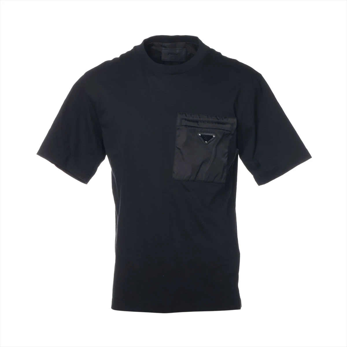 プラダ トライアングルロゴ 23年 コットン Tシャツ M メンズ