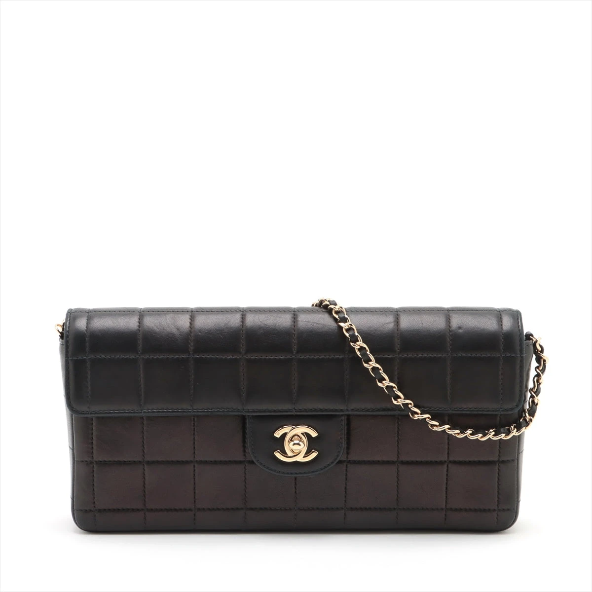 シャネルラムスキンチョコバーショルダーバッグ7シリーズ CHANEL - CHANEL チョコバー ラムスキン チェーン ショルダー