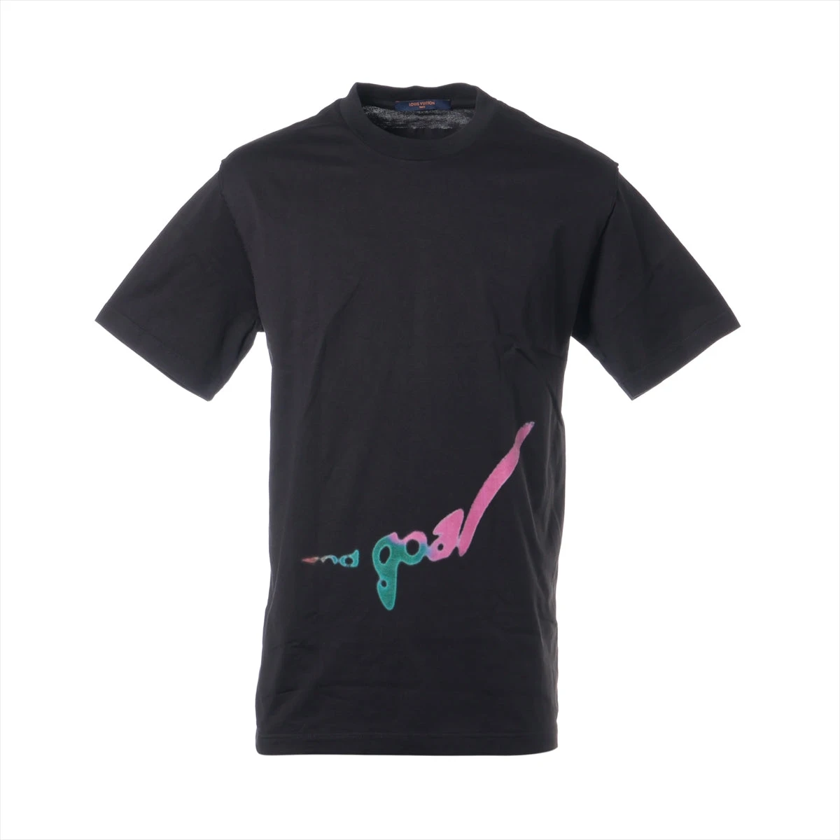 LOUIS VUITTON ブラック Tシャツ　ステープルズエディション LOUIS VUITTON ブラック Tシャツステープルズエディション