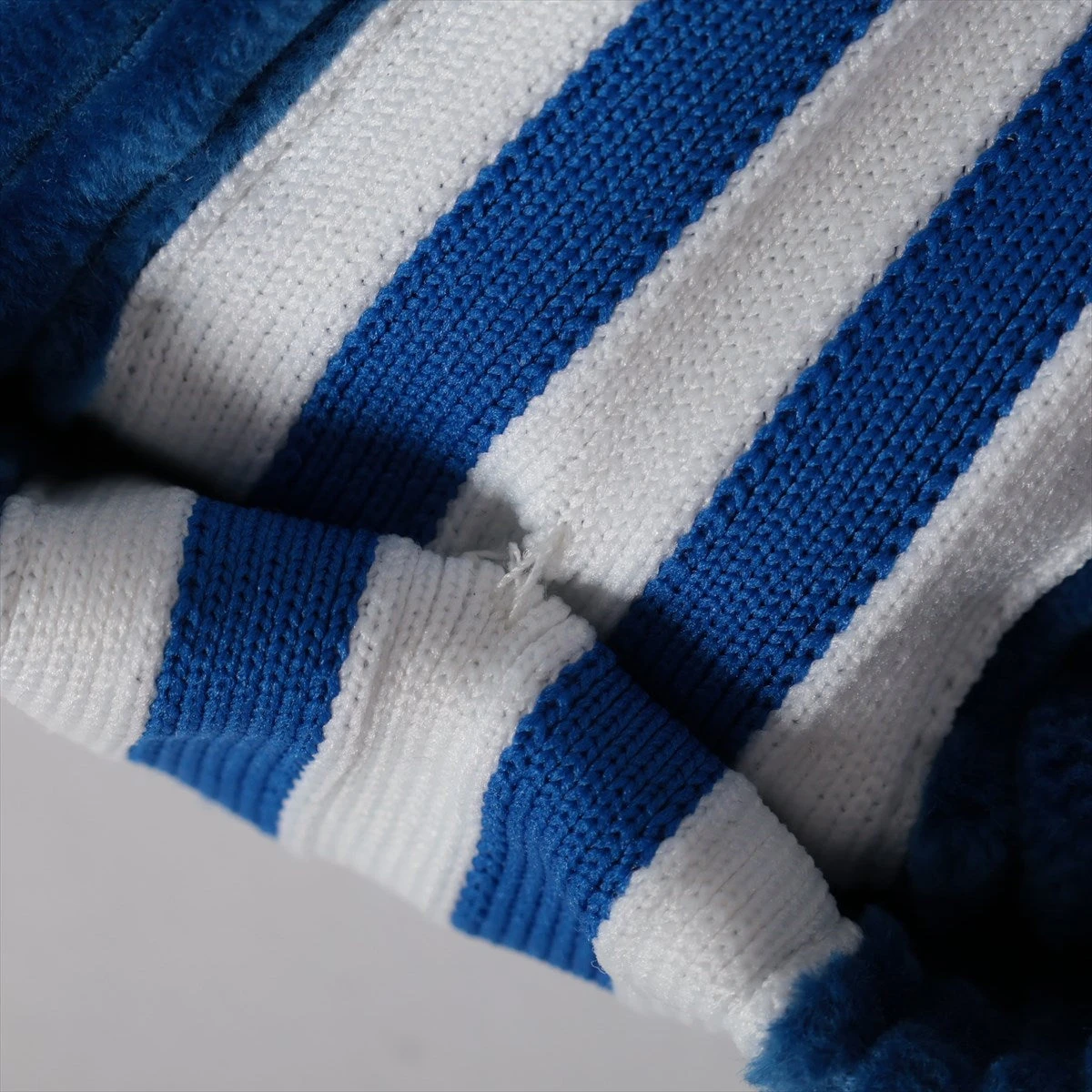 グッチ×アディダス ホースビット コットン パンツ 50 メンズ ブルー