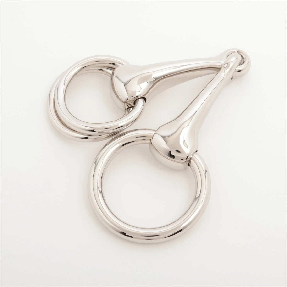 エルメス HERMES スカーフリング モールドゥ シルバー エルメス モールドゥ スカーフリング GP シルバー A2956856