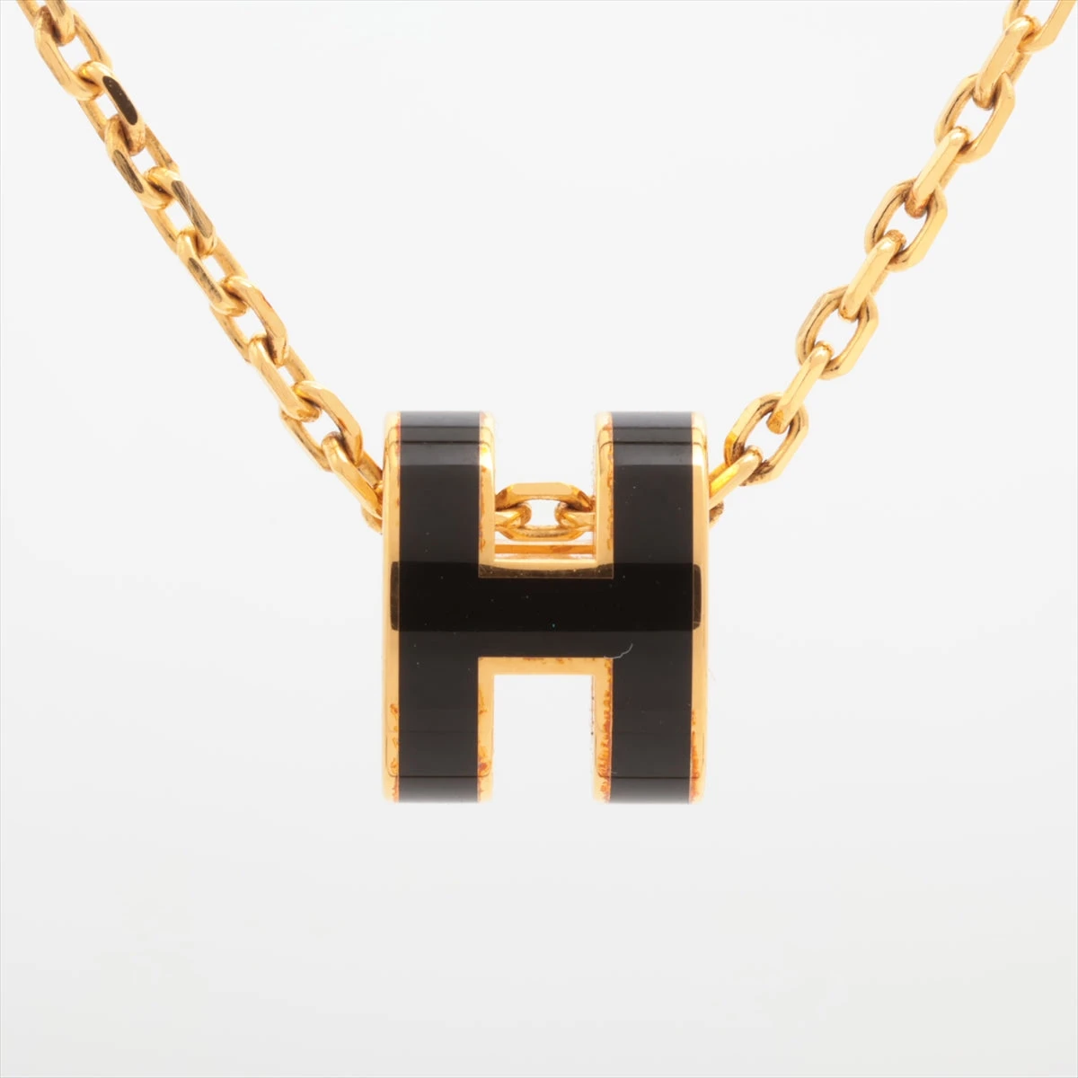 エルメス HERMES ホース ネックレストップ GP ゴールド エルメス HERMES アミュレット エスケトル ホースシュー