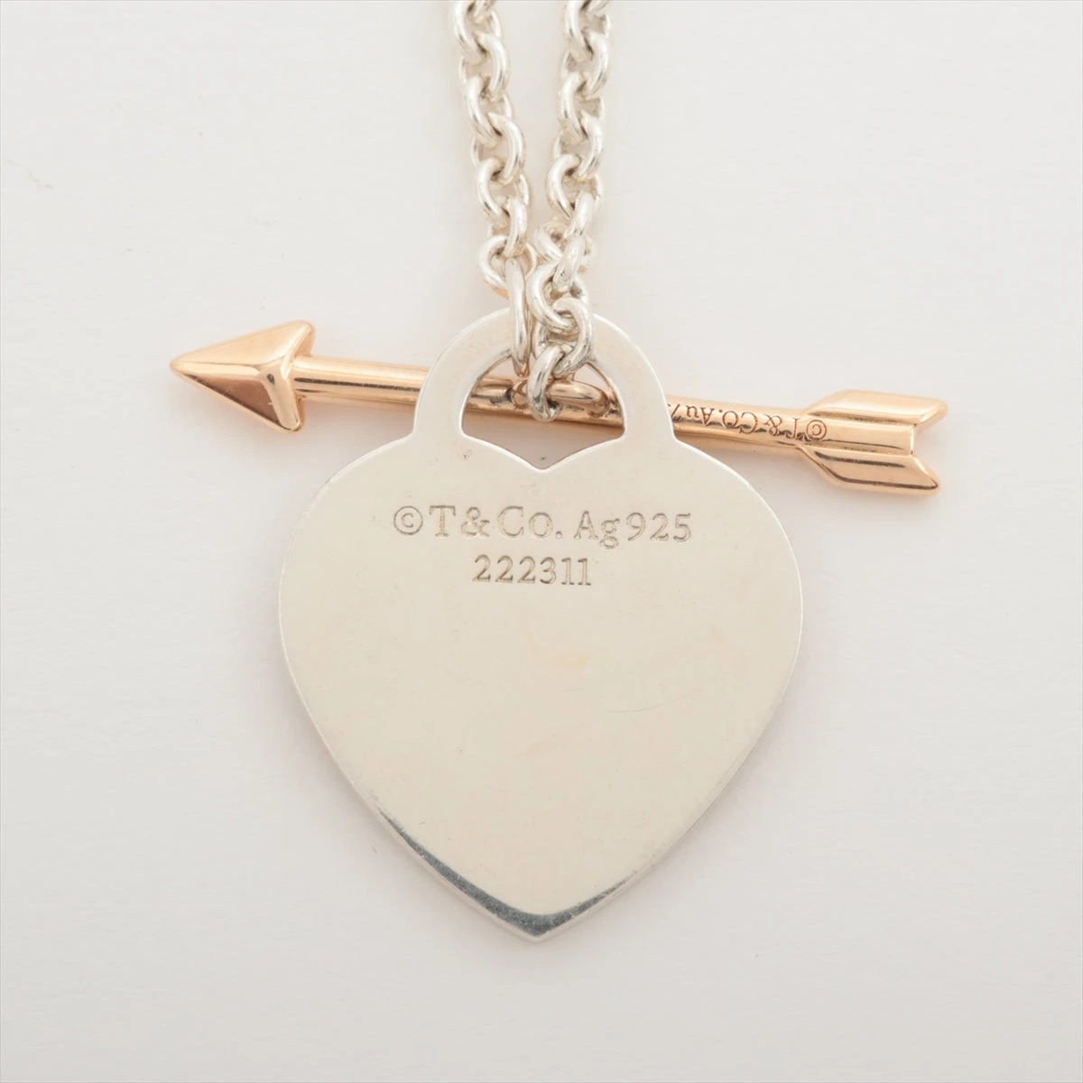 [関税負担なし]ラブストラック ハートタグ ブレスレット Mサイズ Tiffany ティファニー ブレスレット ラブストラック ハート タグ