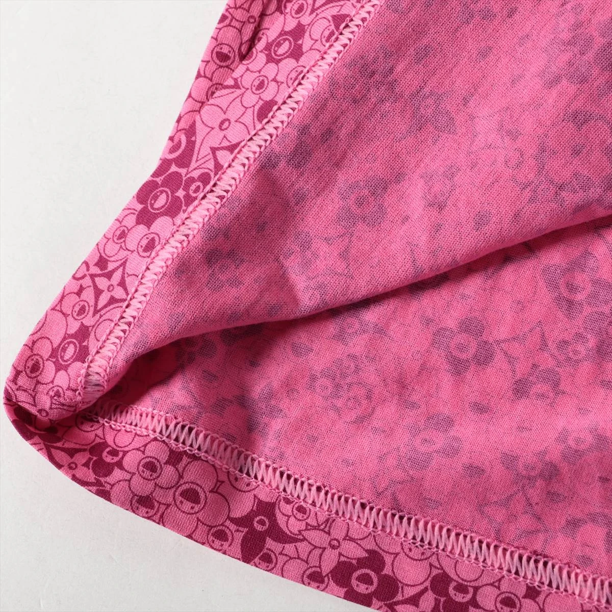 ヴィトン×村上隆 10AW コットン Tシャツ S レディース ピンク RW102W