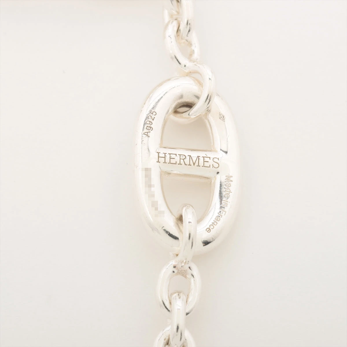 【希少・良品】エルメス　シェーヌダンクル　ペンダント　ネックレス　シルバー925 新品同様/ HERMES エルメス 925 シェーヌダンクル アミュレット