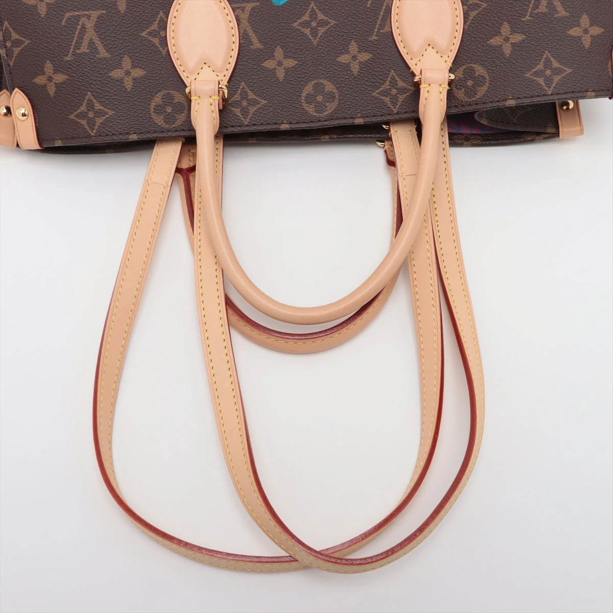 ヴィトン×草間彌生 LV×YK オンザゴーMM M46466 ブラウン RFID反応あり