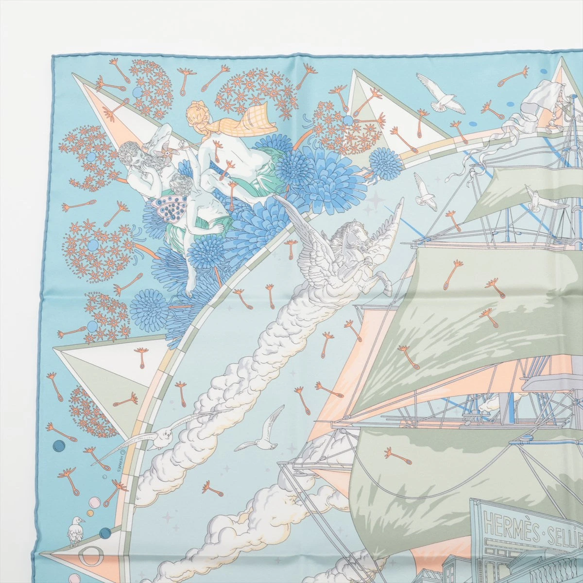 エルメス カレ90 HERMES FRAGSHIP エルメス フラッグシップ スカーフ