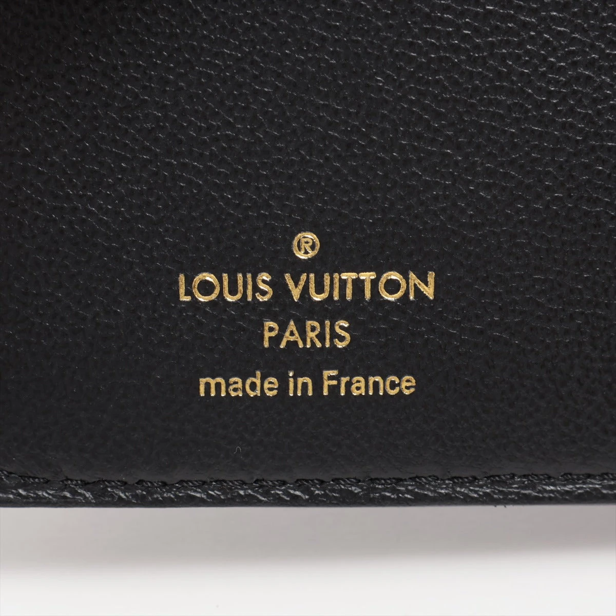 ヴィトン モノグラム エンボス ポルトフォイユ ルー M81599 RFID反応