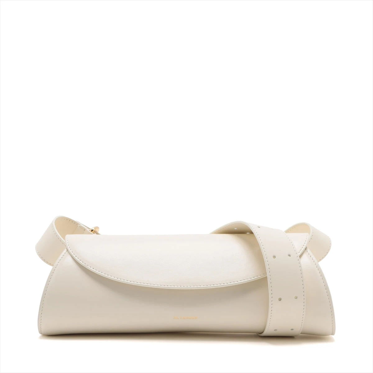 送料関税込★Jil Sander★キャノーロ ショルダーバッグ★WHITE CANNOLO SM（ショルダーバッグ）｜JIL SANDER（ジルサンダー）の