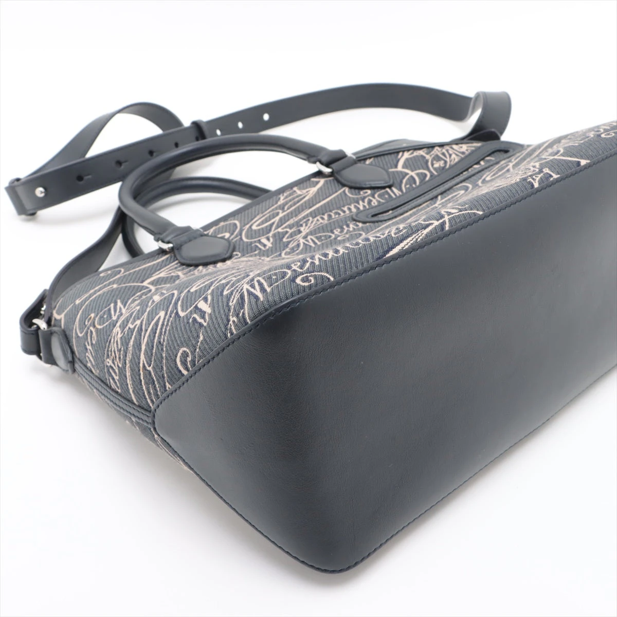 ベルルッティ トゥジュール スクリット アラベスク ベルルッティ スクリットアラベスク トゥジュール キャンバス×レザー