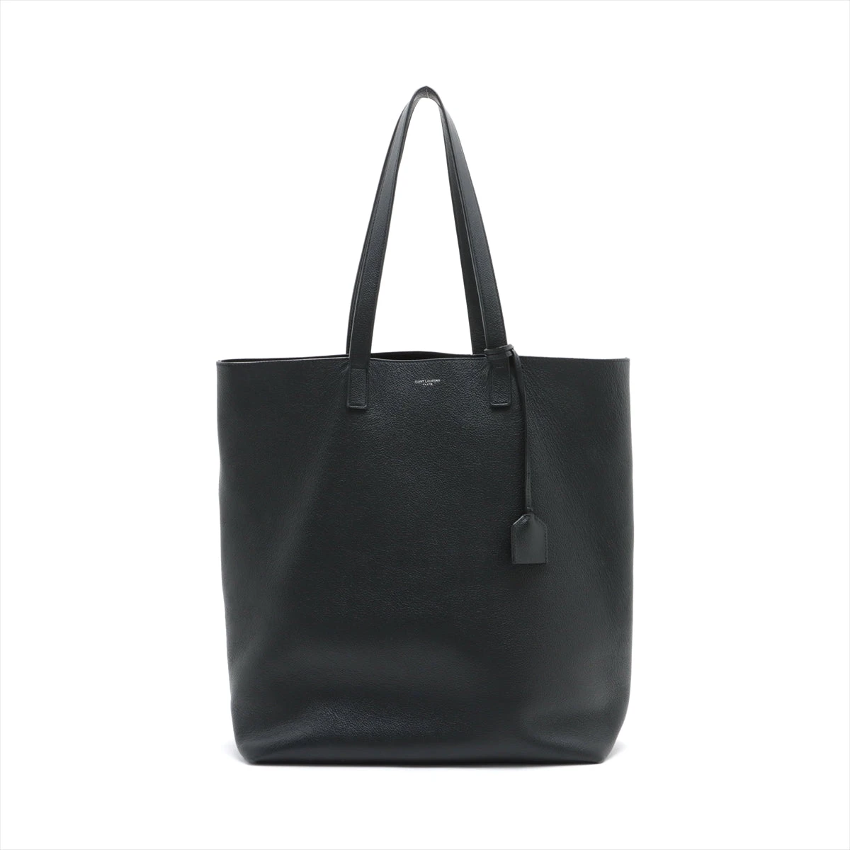 サンローランパリ ボールド レザー トートバッグ ブラック