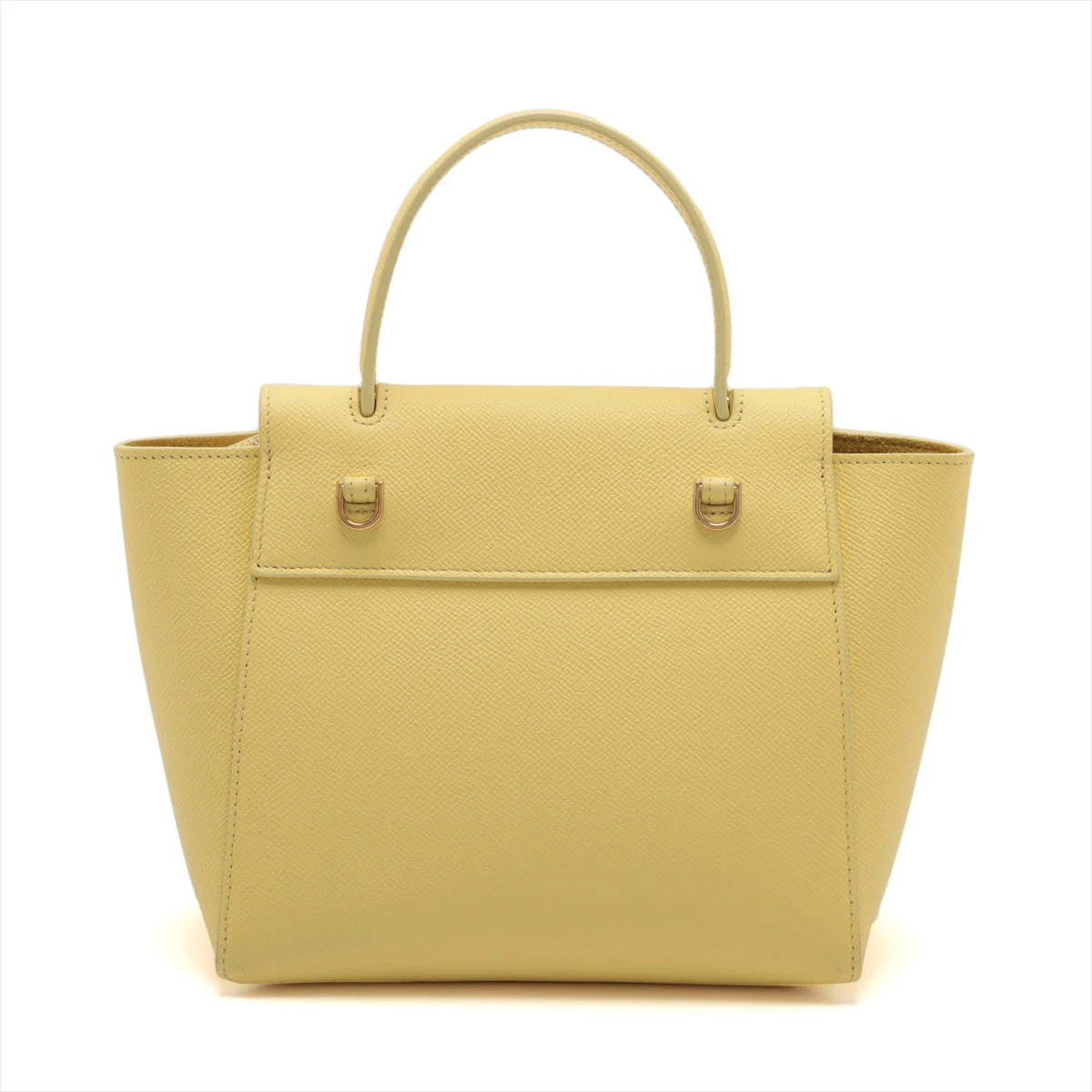 中古品★CELINE★ベルトバッグ ナノトートバッグ イエロー 6687a17823478.webp