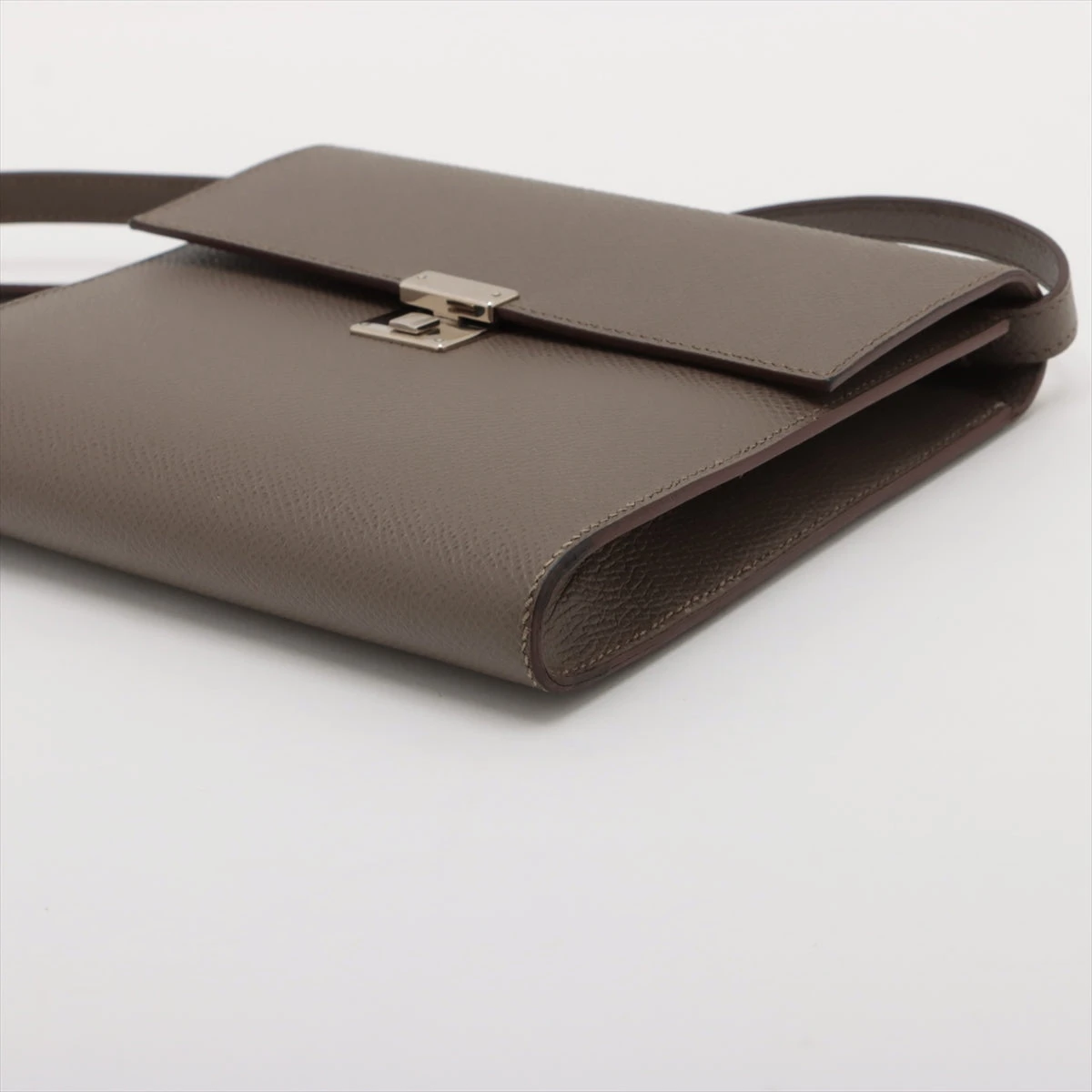 エルメス クリック16 ヴォーエプソン エトゥープ シルバー金具 A:2017