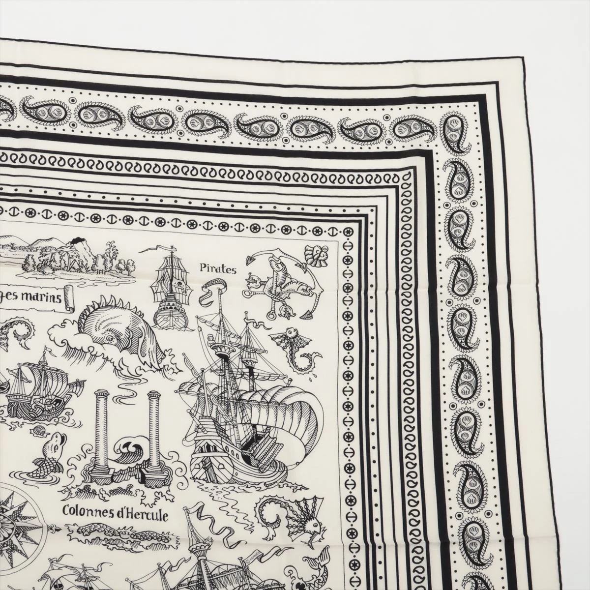エルメス カレジェアン Tatouages Marins Bandana 船乗りの